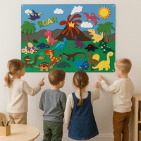 Thumbnail for FeltBoard™ - Edukacyjna tablica filcowa - Poznawanie świata zwierząt