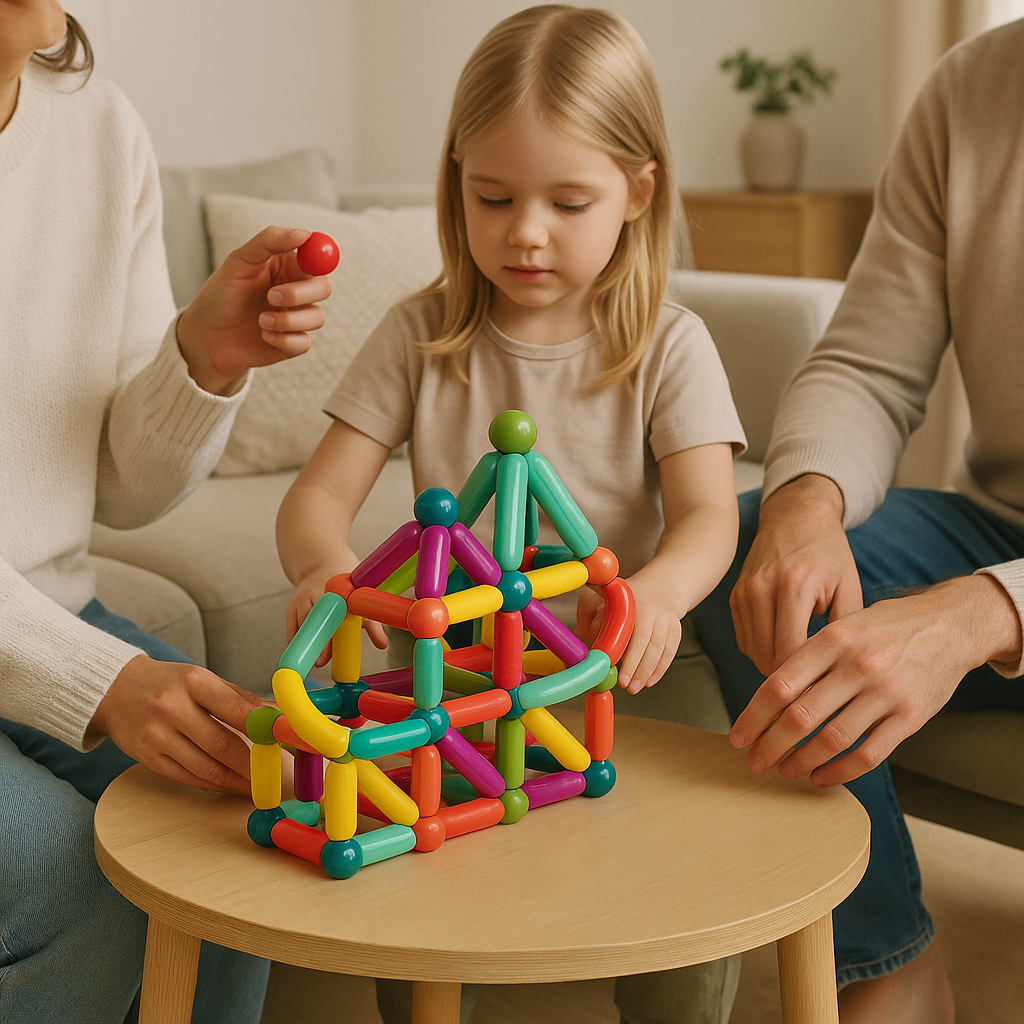 Magnet Toys™ - Pałeczki magnetyczne - Rozwijanie kreatywności