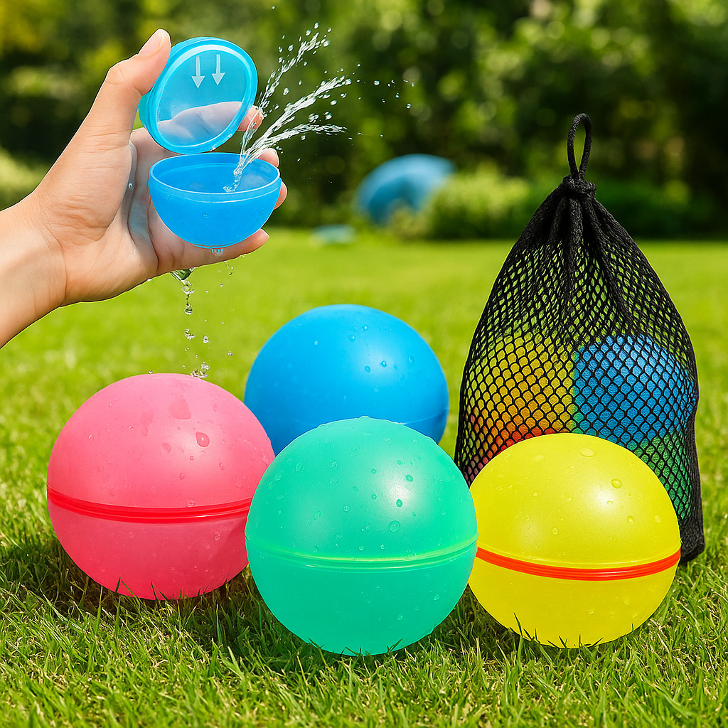 Reusable Water Balloons™ - Balony wodne wielokrotnego użytku - Zabawa w wodzie