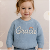 TinyStitch – Spersonalizowany sweter z imieniem dla dzieci