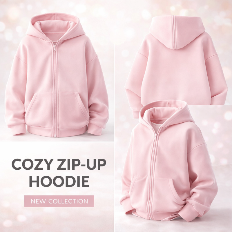 YoungStyle – Modny i praktyczny – Bluza z kapturem dla dzieci