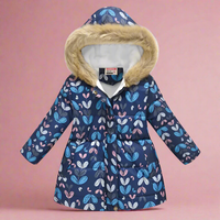 Thumbnail for CozyTrend – Elegancka i przytulna – pikowana kurtka zimowa dla dziewczynek
