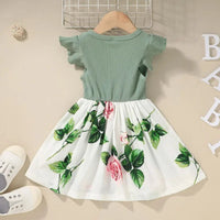 Thumbnail for Garden Dress – Lato i świeżość – sukienka w kwiaty dla dziewczynek