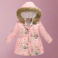 Thumbnail for CozyTrend – Elegancka i przytulna – pikowana kurtka zimowa dla dziewczynek