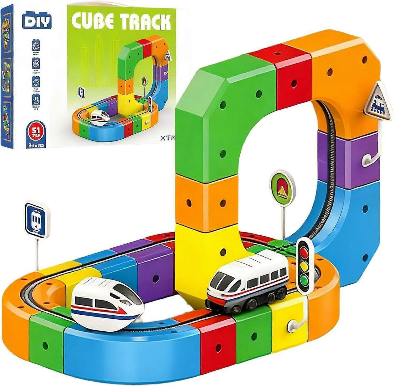 DIY Cube Track – Kreatywne i aktywne – Kreatywna kolejka DIY