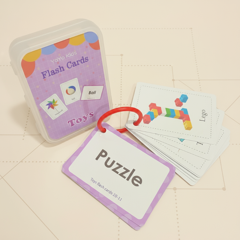 SmartyCards – Wesołe i bogate językowo – Karty edukacyjne z słowami (angielski)