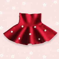 Thumbnail for Girls Knitted Skirt – Komfort i styl – spódniczka dziecięca