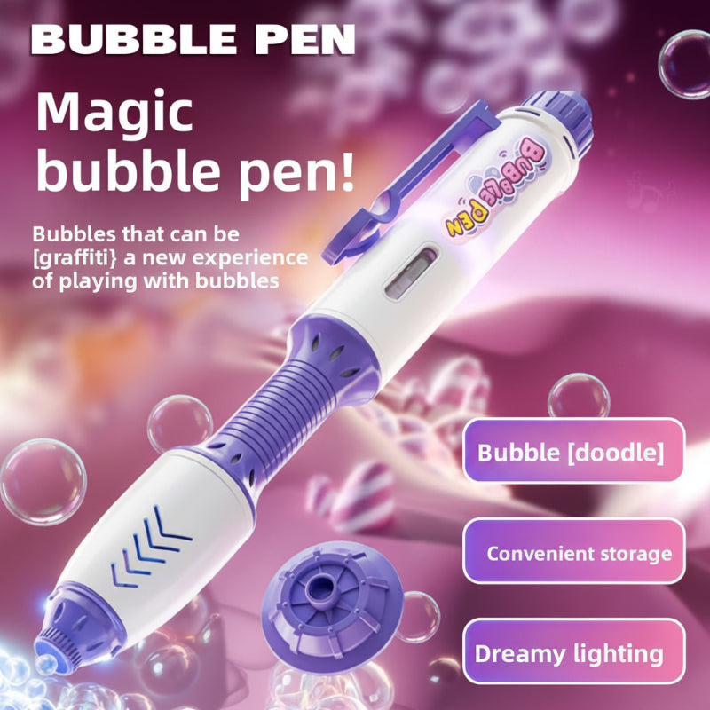 Fun Bubble Maker Pen – Zabawne i edukacyjne – długopis bąbelkowy