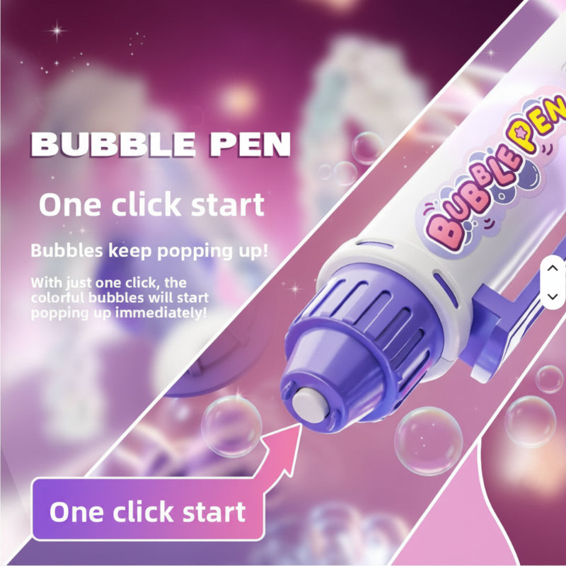 Fun Bubble Maker Pen – Zabawne i edukacyjne – długopis bąbelkowy