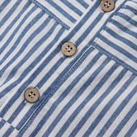 Thumbnail for LittleClassic – Elegancka i wygodna – lniana koszula dla chłopców z guzikami