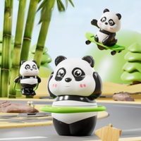 Thumbnail for PandaPlay – Zabawna i aktywna – zabawka-panda z mechanizmem nakręcanym