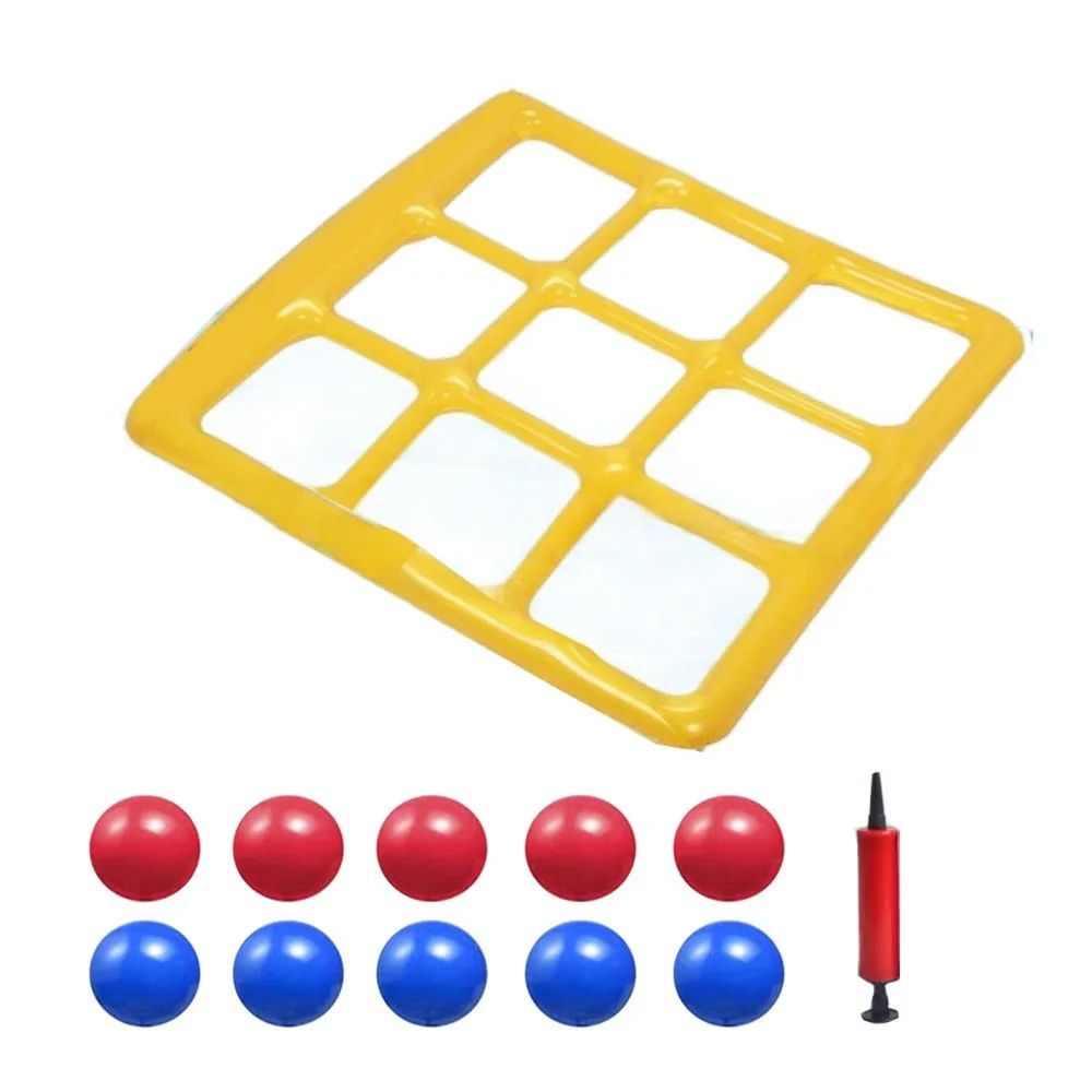 Pool Tic Tac Toe – Kolorowy i zabawny - zestaw do zabawy z basenem Four in a Row