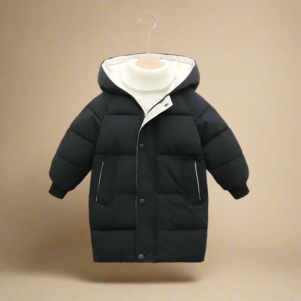 CuddleCoat – Przytulna i chroniąca – bawełniana kurtka zimowa