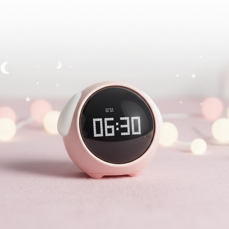 Cute Expression Alarm Clock – Uroczy i praktyczny – budzik dla dzieci