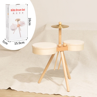 Thumbnail for Kids Wooden Drum Toy – Muzyka i kreatywność – zestaw perkusyjny