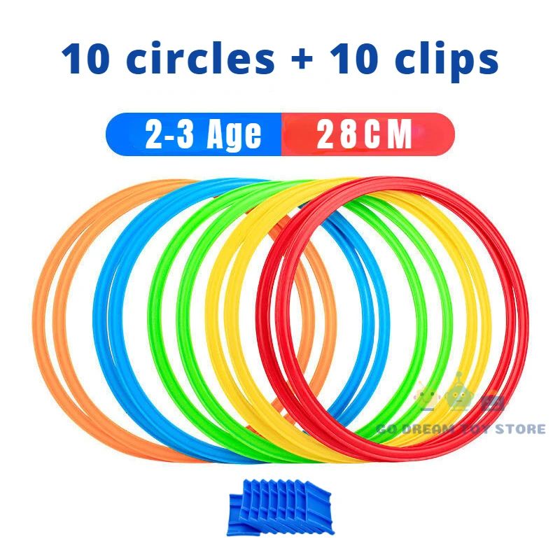 Jump Hoops™ – Skocz i graj – Zestaw obręczy