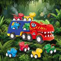 Thumbnail for DinoDrive – Kreatywny i pełen przygód – zestaw do zabawy „Ciężarówka 5 w 1”