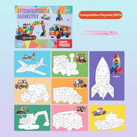 Thumbnail for 3D Sticker Puzzle – Kreatywne i edukacyjne – geometryczna układanka 3D