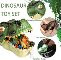 Thumbnail for DinoWorld – Kreatywny i realistyczny – zestaw do zabawy „Głowa dinozaura”