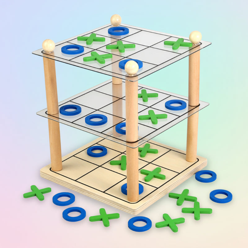 LogicTower – Edukacyjne i inteligentne – Trzy w rzędzie 3D