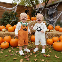 Thumbnail for SpookyBaby – Zabawne i świąteczne – ogrodniczki na Halloween
