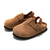 Thumbnail for LittleWalk – Wygodne i modne – sandały typu clogs z zamszu