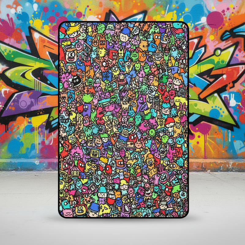 ColorFun – Kreatywne i edukacyjne – duży koc do kolorowania