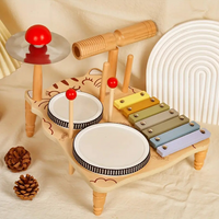 Thumbnail for Woods – Muzyczne i edukacyjne – drewniany zestaw perkusyjny dla małych dzieci