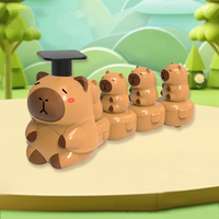 Thumbnail for Capybara Train Toy – Zabawne i urocze – Ruchliwy pociąg