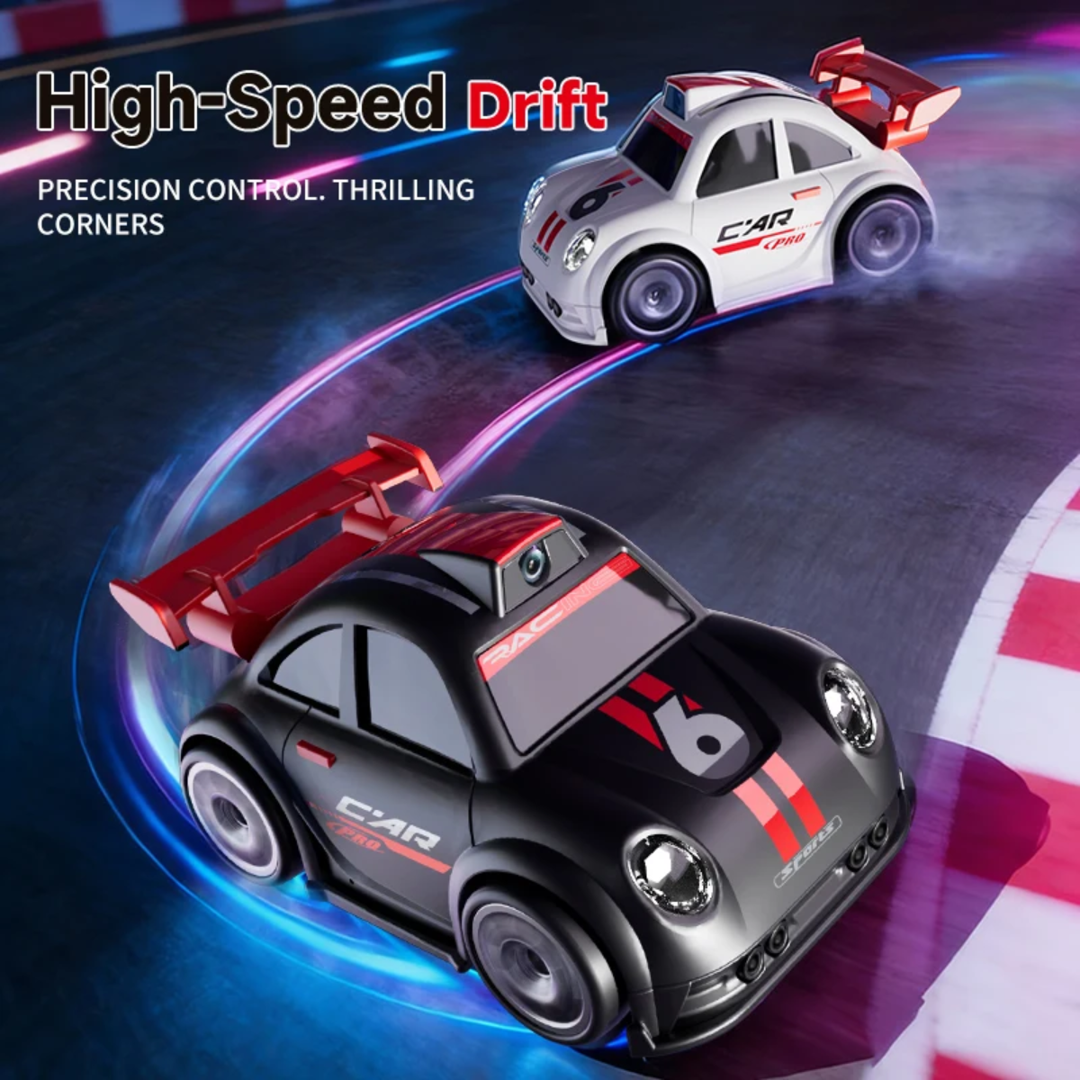 RacePro – RC i akrobacje – Samochód wyścigowy z czujnikiem driftu i kamerą