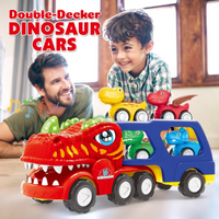 Thumbnail for DinoDrive – Kreatywny i pełen przygód – zestaw do zabawy „Ciężarówka 5 w 1”