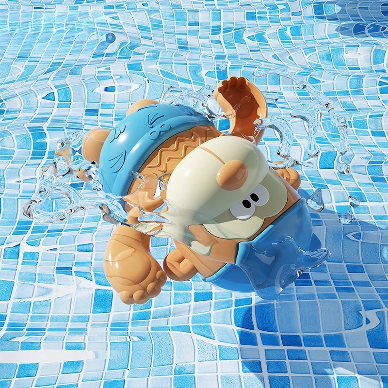 Clockwork Monkey Toy – Zabawa i wodne szaleństwa – zabawka do kąpieli na nakręcanie
