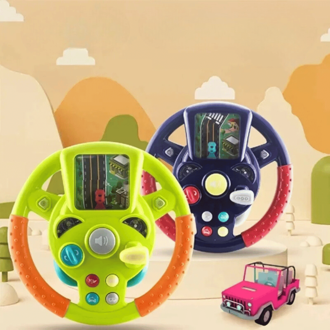 Toy Steering Wheel™ - Zabawkowa kierownica - Zabawka edukacyjna