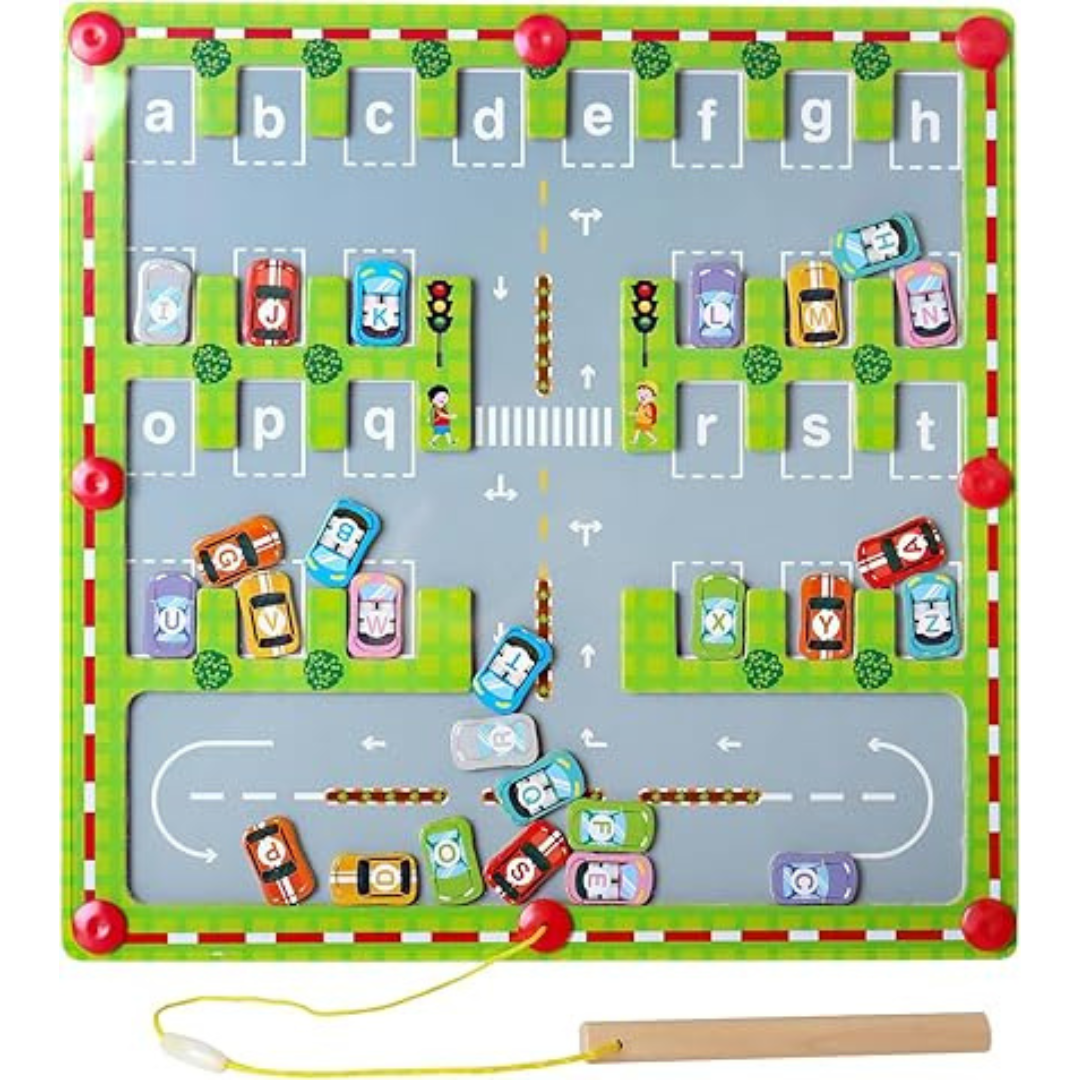 AlfaKids – Nauka i odkrywanie – magnetyczna tablica do nauki alfabetu