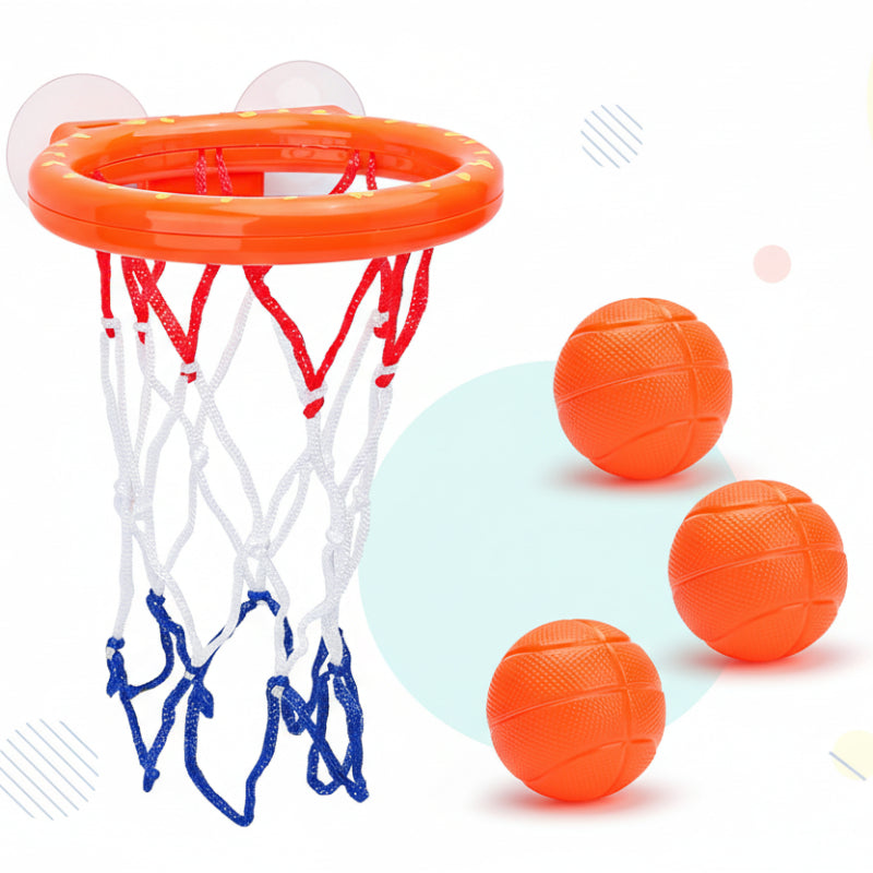 BathBounce – Interaktywny i zabawny – Zestaw do gry w koszykówkę w wannie