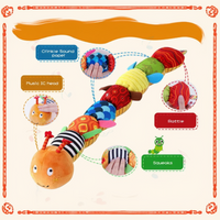 Thumbnail for CuddleCater – Stymulacja zmysłów i rozwój – grzechotka dla niemowląt