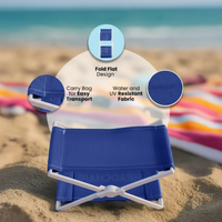 Thumbnail for BeachNap – Przenośny i lekki – składany zagłówek na plażę i do parku
