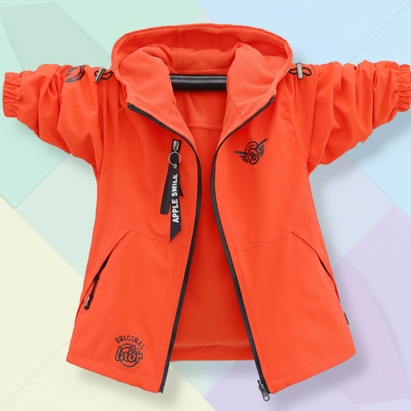 Reversible Kids Jacket – Wodoodporna i wiatroszczelna – lekka kurtka