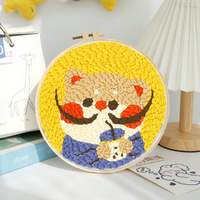 Thumbnail for SoftLoop – Delikatne i kreatywne – zestaw do dekoracji wnętrz DIY Punch Needle