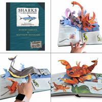 Thumbnail for JurassicKids – Ekscytująca i edukacyjna – encyklopedia dinozaurów 3D w formie książki z wyskakującymi ilustracjami