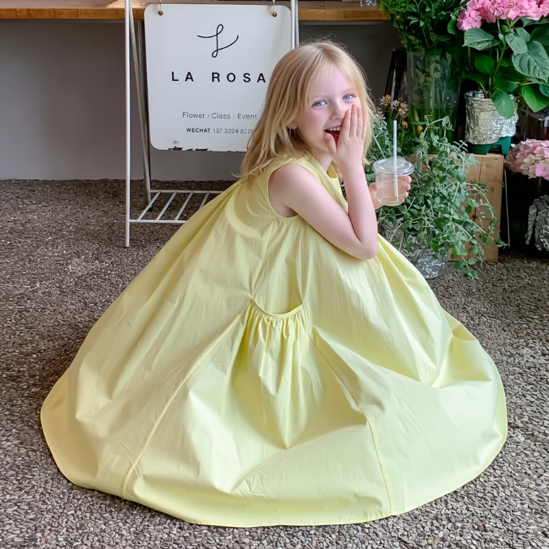 Summer Dress – Lekkie i letnie – żółta letnia sukienka