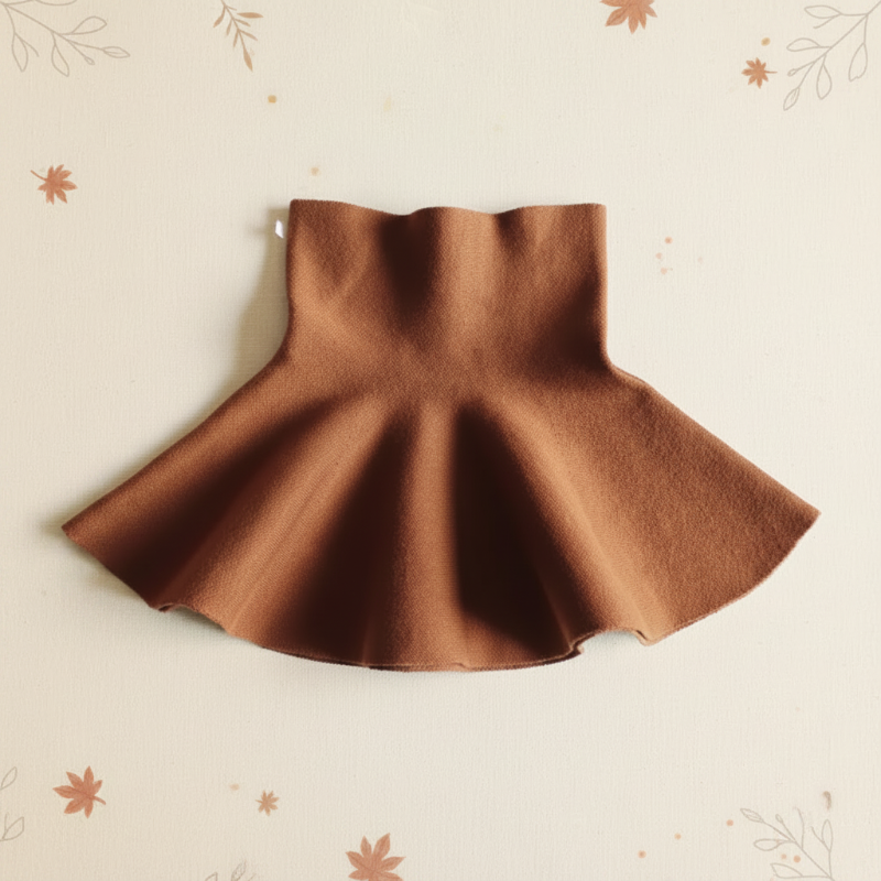 Girls Knitted Skirt – Komfort i styl – spódniczka dziecięca