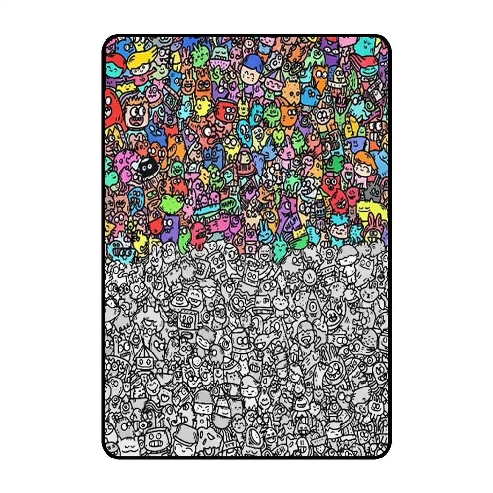 ColorFun – Kreatywne i edukacyjne – duży koc do kolorowania
