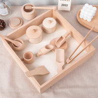 Thumbnail for MiniMasterChef – edukacyjny i zabawny – drewniany zestaw kuchenny
