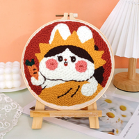 Thumbnail for SoftLoop – Delikatne i kreatywne – zestaw do dekoracji wnętrz DIY Punch Needle