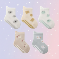 Thumbnail for Soft Grip Socks – Miękkie i praktyczne – skarpetki antypoślizgowe dla niemowląt