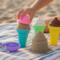 Thumbnail for BeachFun – Zabawa w piasku i kreatywność – zestaw do zabawy „Piasek, lody, łopatka”