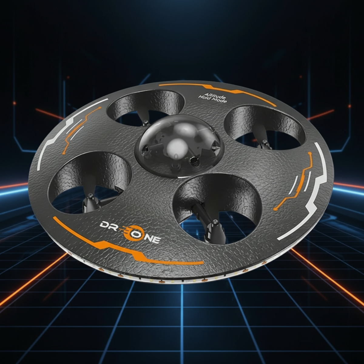 AeroQuest – LED & RC – Latający dron w kształcie UFO
