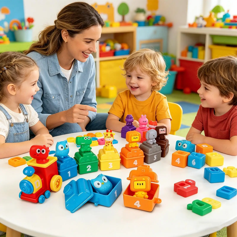 SmartTrain – Edukacyjny i zabawny – zestaw kolejowy dla dzieci