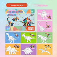 Thumbnail for 3D Sticker Puzzle – Kreatywne i edukacyjne – geometryczna układanka 3D